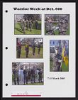 Photograph collage of Air Force ROTC Warrior Week